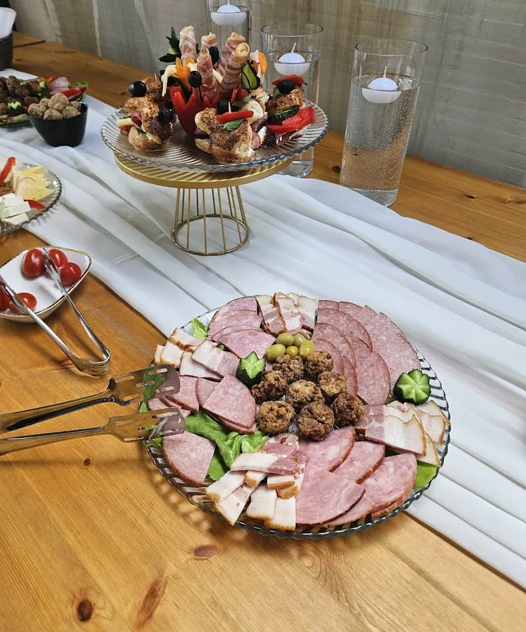 A platter of local cured meats prepared for a tasting